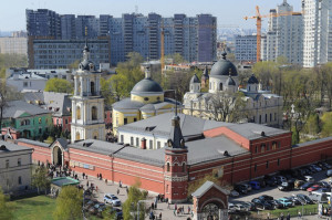 Снимок Покровского монастыря Москвы
