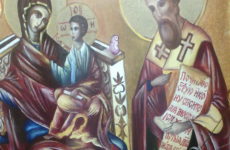 Икона ЭКОНОМИССА — Домостроительница и преподобный Михаил епископ Синадский